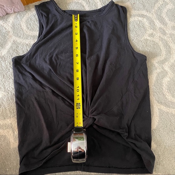 EUC Lululemon Tie Knot Crop Top - Picture 4 of 5